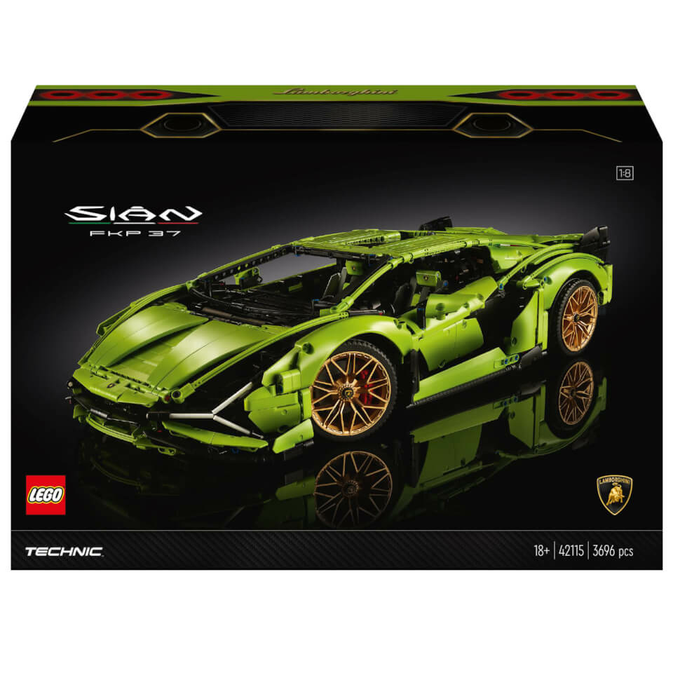 LEGO Technic: Lamborghini Sián FKP 37 Car Model (42115)	Zavvi 299.99 $299.99