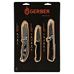YMMV Best of Gerber 3-Piece Folding Knife Set - Sam’s Club - $6.91