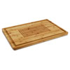 23 x 16-inch Bamboo Carving Board with Gravy Well &amp; Juice Groove $29.91 + $5.99 S/H