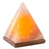 HemingWeigh Natural Himalayan Rock Salt Pyramid lamp 15cm with Wood Base, Electric Wire &amp; Bulb $19.99 w/ code Fs Prime