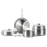 12-Piece CAROTE Stainless Steel Cookware Set w/ 2 Detachable Handles $60 + Free Shipping