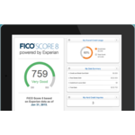 Free credit monitoring services for three major agencies at Experian and CreditKarma