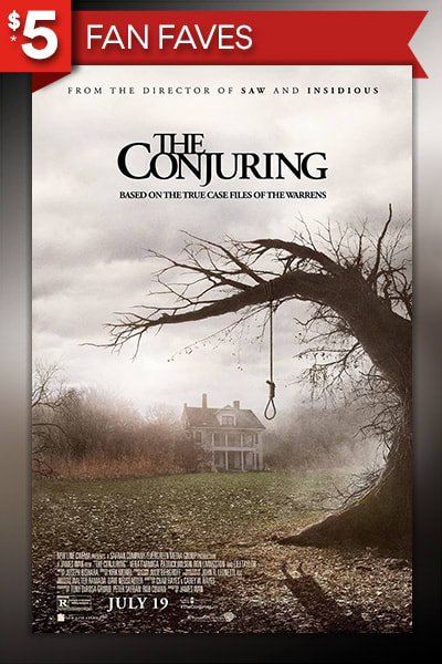 The Conjuring 1 & 2 for $5 each at AMC Theatres