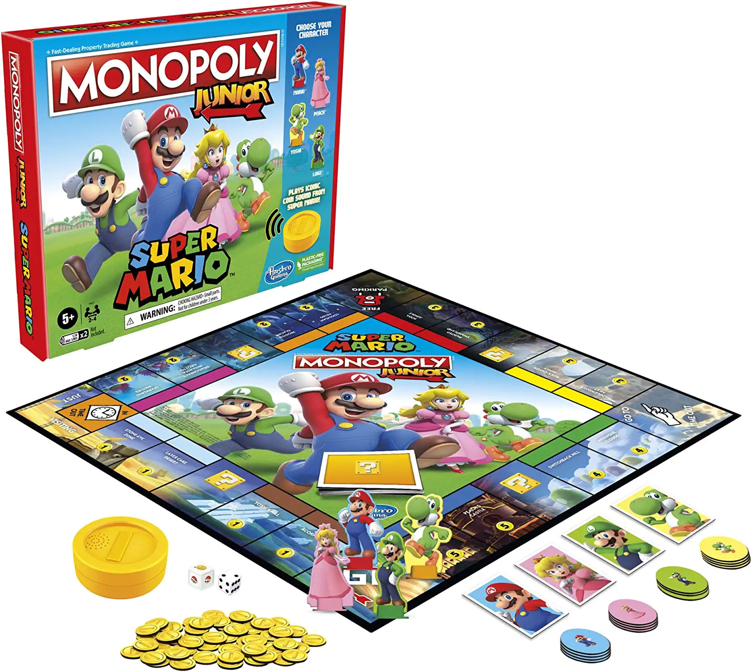 Monopoly Junior Super Mario Edition Board Game (Amazon Exclusive) 17.82