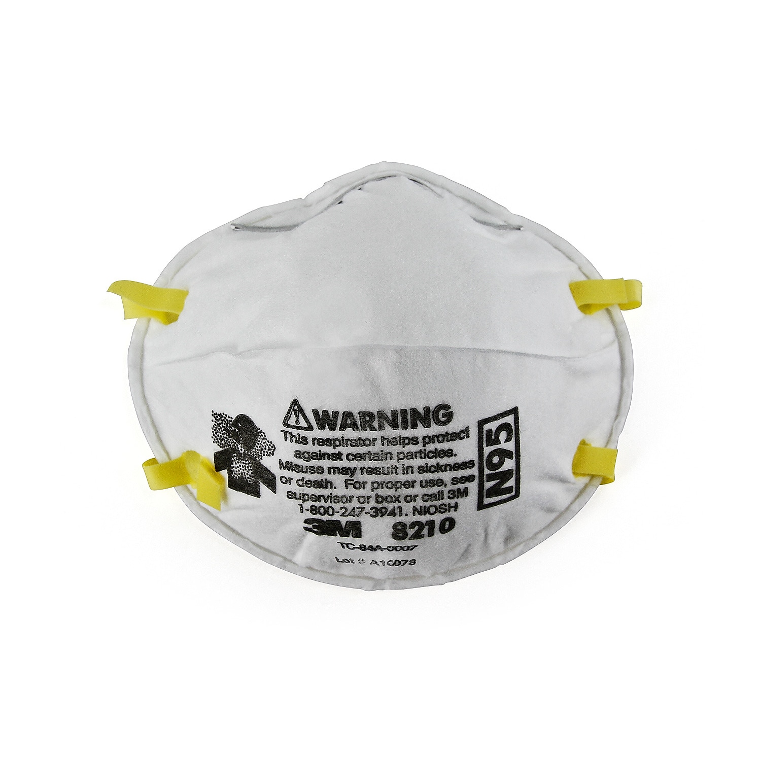 3M™ Disposable Particulate Respirator N95, 20/Pack (8210) @ Staples $18.99 (YMMV, in stock for some zip codes)