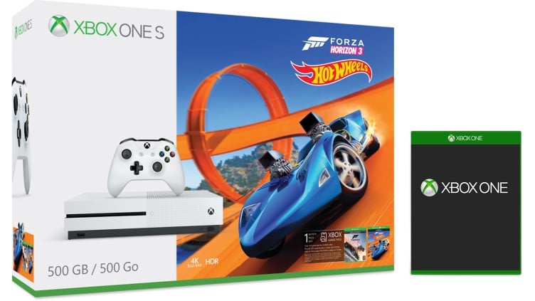 500gb Xbox One S + Free Game for $160