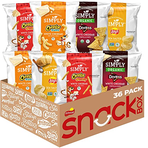 Simply Brand Doritos, Cheetos, Lay's Variety Pack-36 Bags-$11.18 at Amazon (Select Accounts)