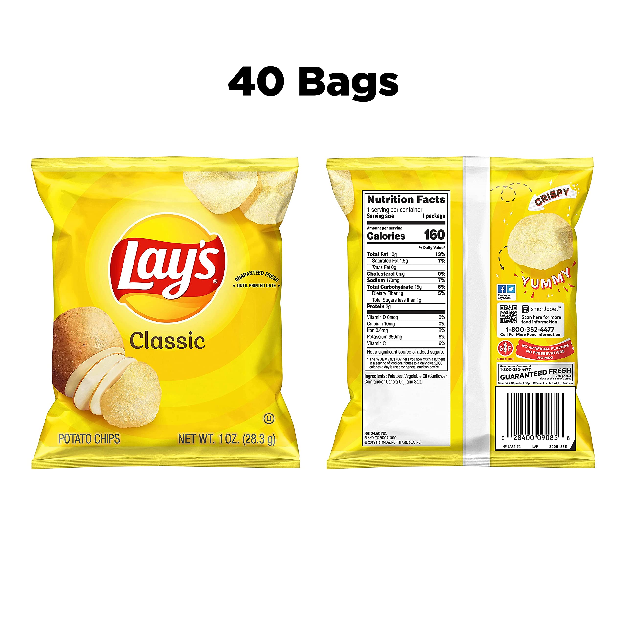 Chip Bag Front And Back