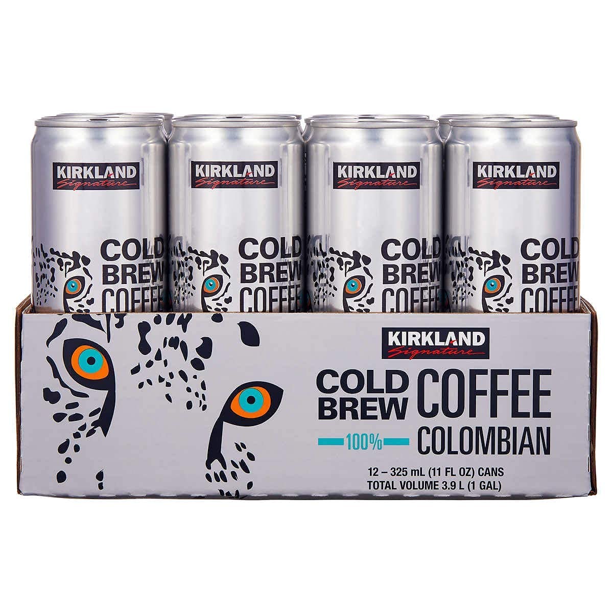 Kirkland Signature Cold Brew Columbian Coffee-Pack of 12, 11 oz. Cans-$15.99-Amazon