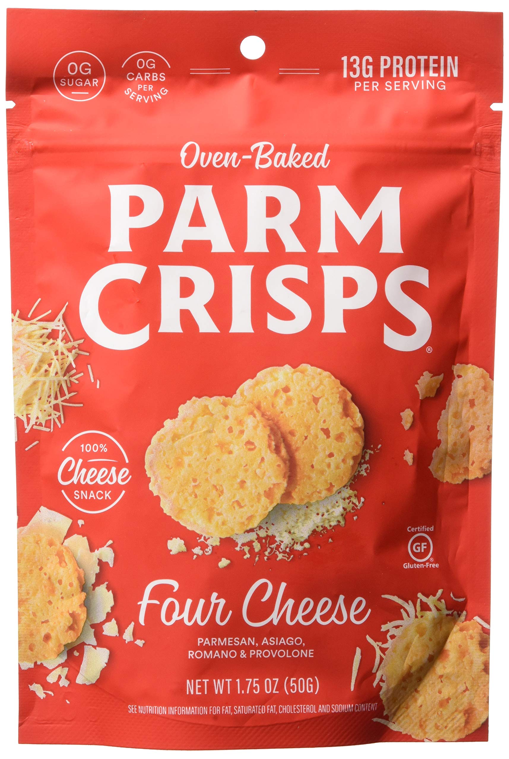 PARMCRISPS Cheddar Cheese Crisps-Pack of 12, 1.75 Oz. Bags-$2.98-Amazon-YMMV