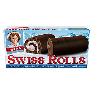 12-Count Little Debbie Swiss Rolls (13.31-Oz Total) alt=