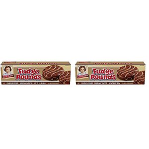 Little Debbie Fudge Rounds-Pack of 2,9.5 Oz.Boxes Sandwich Cookies-$4.19-Amazon