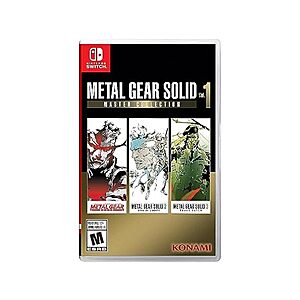 Metal Gear Solid: Master Collection Vol.1 (Nintendo Switch) $17 + Free Shipping w/ Prime