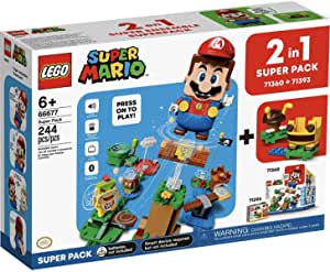 Lego Super Mario 2 in 1 Super Pack 66677 $50.95