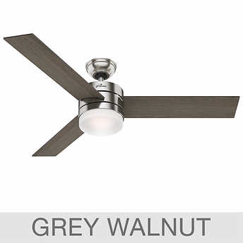 Hunter Exeter 54" LED Ceiling Fan w / remote free ship , $50 off Costco online $99.99