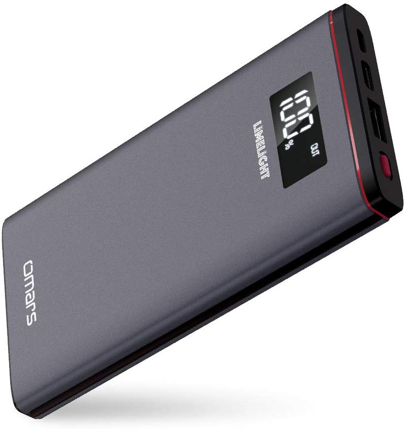 Omars 10000mAh 18W PD Power Pack External Battery Pack Battery Bank $14.99