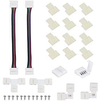 LED Strip Light Accessories for Home Decoration, 5050 4 Pin 10MM,$5.74