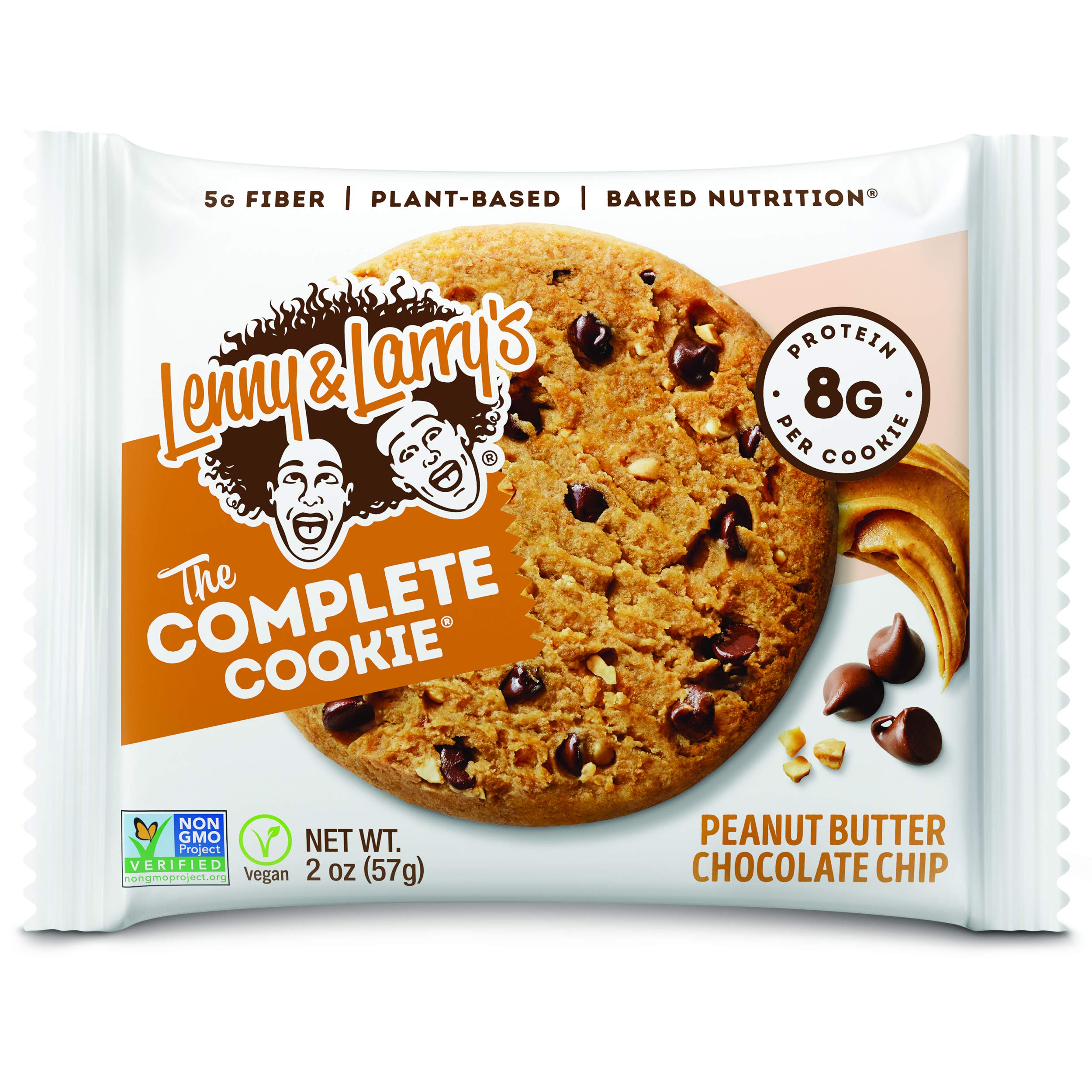 12 pack Lenny & Larry's The Complete Cookie, Peanut Butter Chocolate Chip, $10.98 (or lower if coupon available) with S&S, Amazon