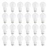 24 pack Amazon Basics A19 LED Light Bulb, 60 Watt Equivalent, Energy Efficient 9W, E26 Standard Base, Non-dimmable, Soft White 2700K or 5000k daylight, $12.85