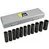 XtremepowerUS 1/2 in. Drive Metric Deep Air Impact Socket Sockets Set with Carrying Case (12-Piece), $15.70, FS, Home Depot