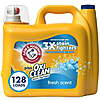 ARM &amp;amp; HAMMER Plus OxiClean Stain Fighters Liquid Laundry Detergent, Fresh Scent, 128 Loads, $13.98 + earn $5 Walmart cash