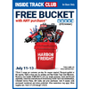Harbor Freight ITC members, FREE 5 gallon BUCKET with Any In-Store Purchase, non-ITC free with $29.99 purchase