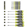 RYOBI Magnetic tip Screwdriver Set (12-Piece) with Cushion Grip Handles, $15.97, FS, Home Depot