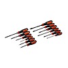 Crescent Diamond Tip Phillips, Slotted, and Torx Screwdriver Set with Dual Material Tri-Lobe Handles (12-Piece), $26.97, FS, Home Depot