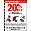 SAVE 20% Off Any Electric or Gas Pressure Washer with coupon, Harbor Freight