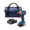 Bosch Two-In-One 18V Brushless 1/2&amp;quot; Drive and 1/4&amp;quot; drive Cordless Impact Wrench with 2.0ah battery and charger, $99, free shipping, Lowe's