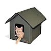 K&amp;amp;H Pet Products Outdoor Kitty House, Outdoor Cat House for Outside Community Cats, Insulated Shelter, Cold Weather House, unheated, $25, FS for Prime, Woot $24.99