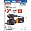 Harbor Freight ITC members, WARRIOR 1.1 Amp Corner/Detail Sander for $9.99, 50% off