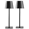 Walmart, Mainstays 2 Pack Indoor/Outdoor Rechargeable 13&amp;quot; Table Lamp, $15