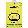 onn Indoor Modern Loop TV Antenna, 30 Mile Range, $8.27, free pickup, FS for WM+