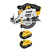 DEWALT 20-Volt MAX Lithium-Ion Cordless 6.5 in. Sidewinder Style Circular Saw with (2) 20-Volt MAX 5. 0Ah Battery Packs, $199, FS, Home Depot