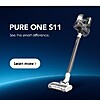REFURBISHED w/ 2 year warranty, Tineco Pure One S11 Smart Cordless Stick Vacuum Cleaner , $76.20, FS ebay, beats previous FP deal by $13