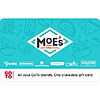 20% off Moe's Southwest Grill, Auntie Anne's, Cinnabon, Schlotzky's, Macalister's Deli, Carvel gift cards, Best Buy