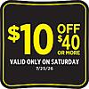 Dollar General $10 off $40 Coupon