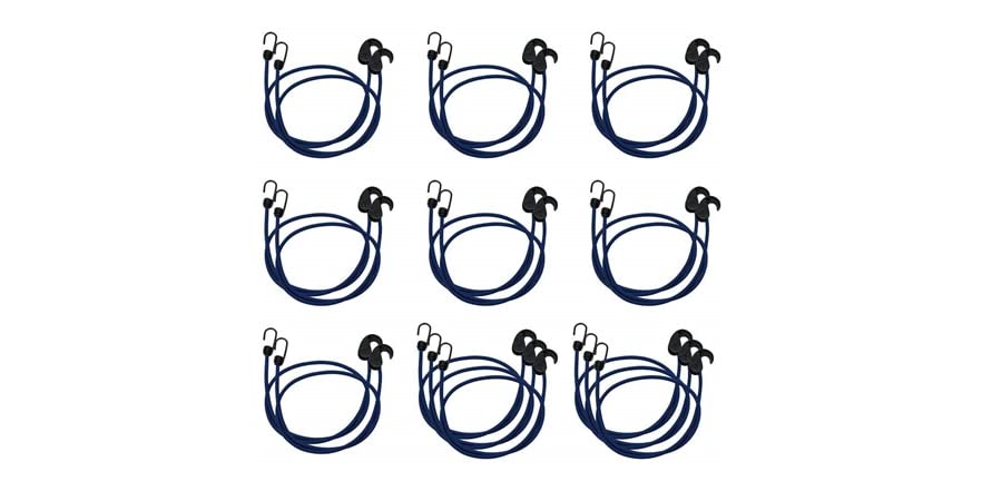 Woot!, 20 piece AmazonBasics Adjustable 36-Inch Bungee Cords, $14.99, FS for Prime