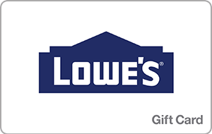 dynastie Plateau fantoom $100 Lowe's Gift Card (Email Delivery)