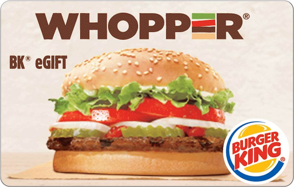 Burger King - $20 eGift Code (Digital Delivery) [Digital], $18, Best Buy