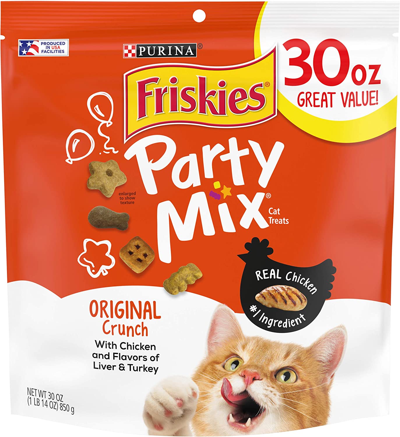 Amazon price mistake? Four 30 oz pouches of Friskies cat treats, $13.47 or lower if coupon available