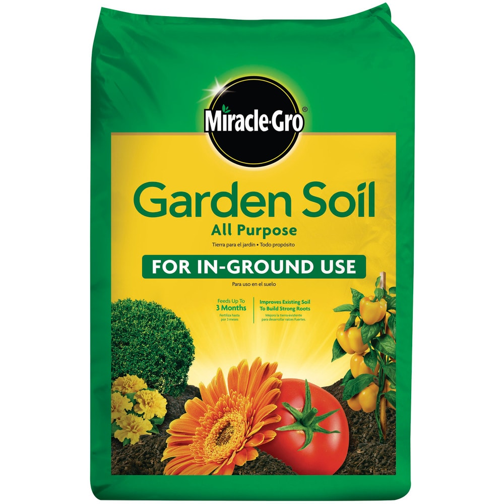 Miracle-Gro All Purpose for In-Ground Use 0.75-cu ft Garden Soil, $2.29, free pickup, Lowe's