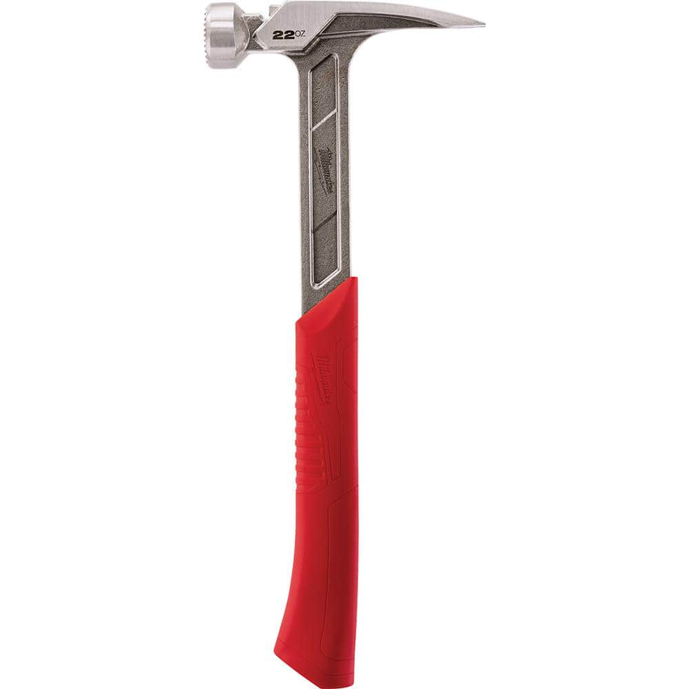 Milwaukee22 oz. Milled Face Framing Hammer, $19.97, free shipping, Home Depot