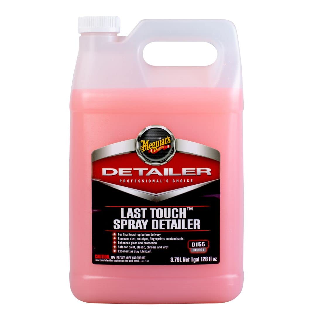 1 gallon Meguiar's D15501 Last Touch Spray Detailer, $18.72, Amazon