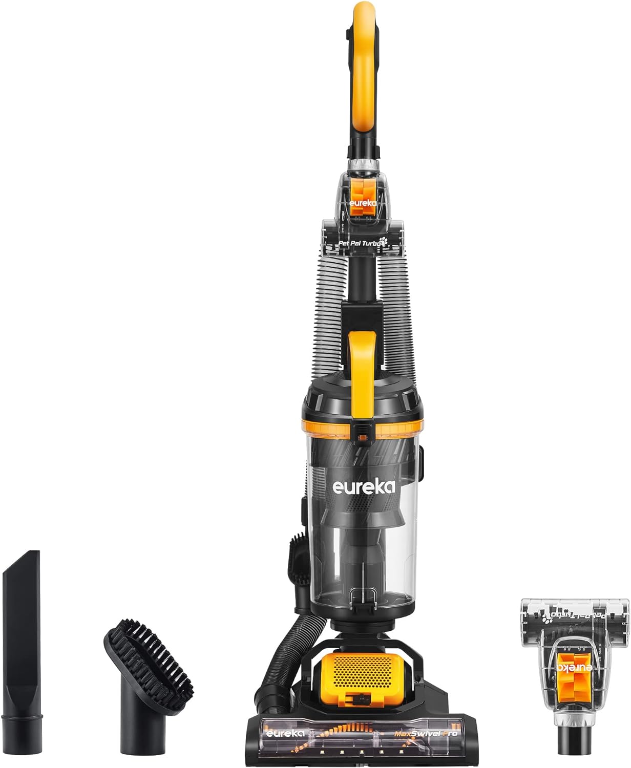 Prime members lightning deal, Eureka MaxSwivel Pro NEU350 with Pet Tool, Yellow, $79.99, Amazon