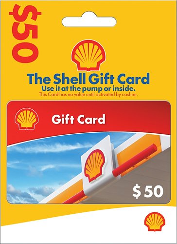 Best Buy Plus and Total Members, $50 Shell gift card, $45 $45