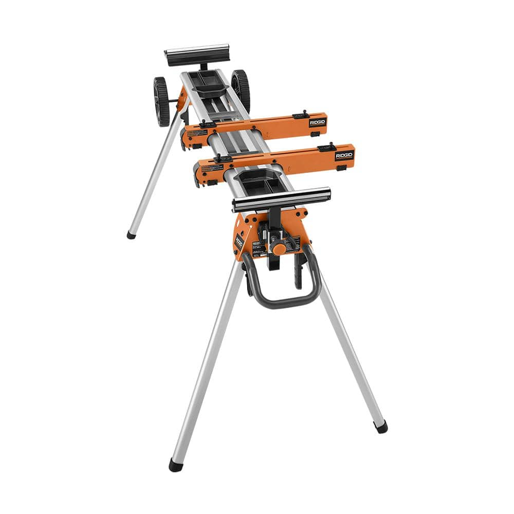 RIDGID professional compact miter saw stand, $99, free shipping, Home Depot $99