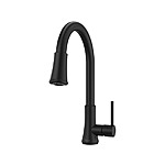 Woot, Pfister Pfirst Single Handle Pull Down Kitchen Faucet in Matte Black, $69.99, free shipping for Prime members