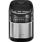 Insignia™ - Portable Icemaker 33 lb. With Auto Shut-Off - Stainless steel, $99.99, free shipping, Best Buy